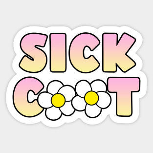 sick bloke Aussie slang meme phrase Australian pink Sticker